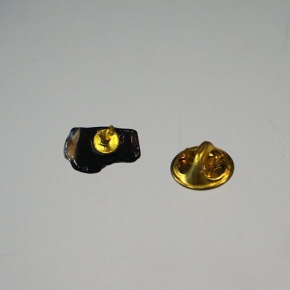 Polished Natural Stone Lapel Pin Tie Tack Unisex Jewelry - Picture 3 of 5